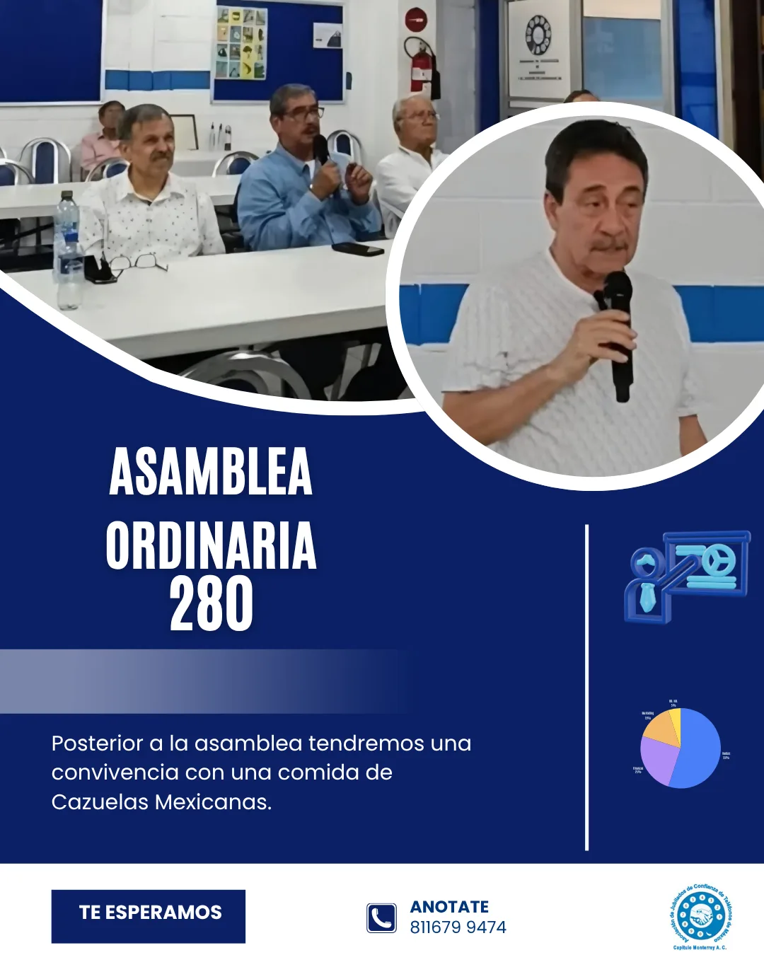 Asamblea ordinaria 280